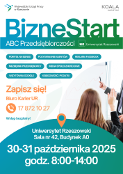 Zdjęcie artykułu Darmowe warsztaty "ABC Przedsiębiorczości BizneStart" 30-31 października 2025 r.