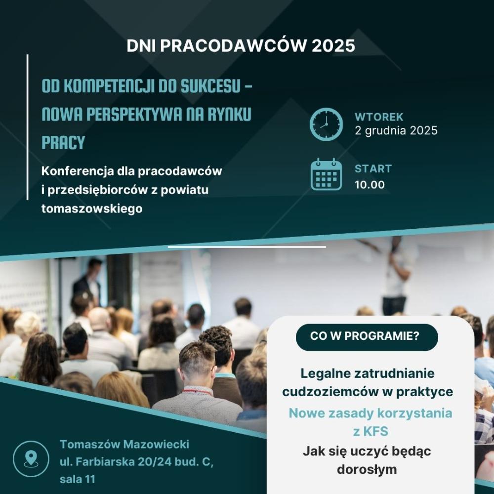 Informacje o konferencji w formie graficznej